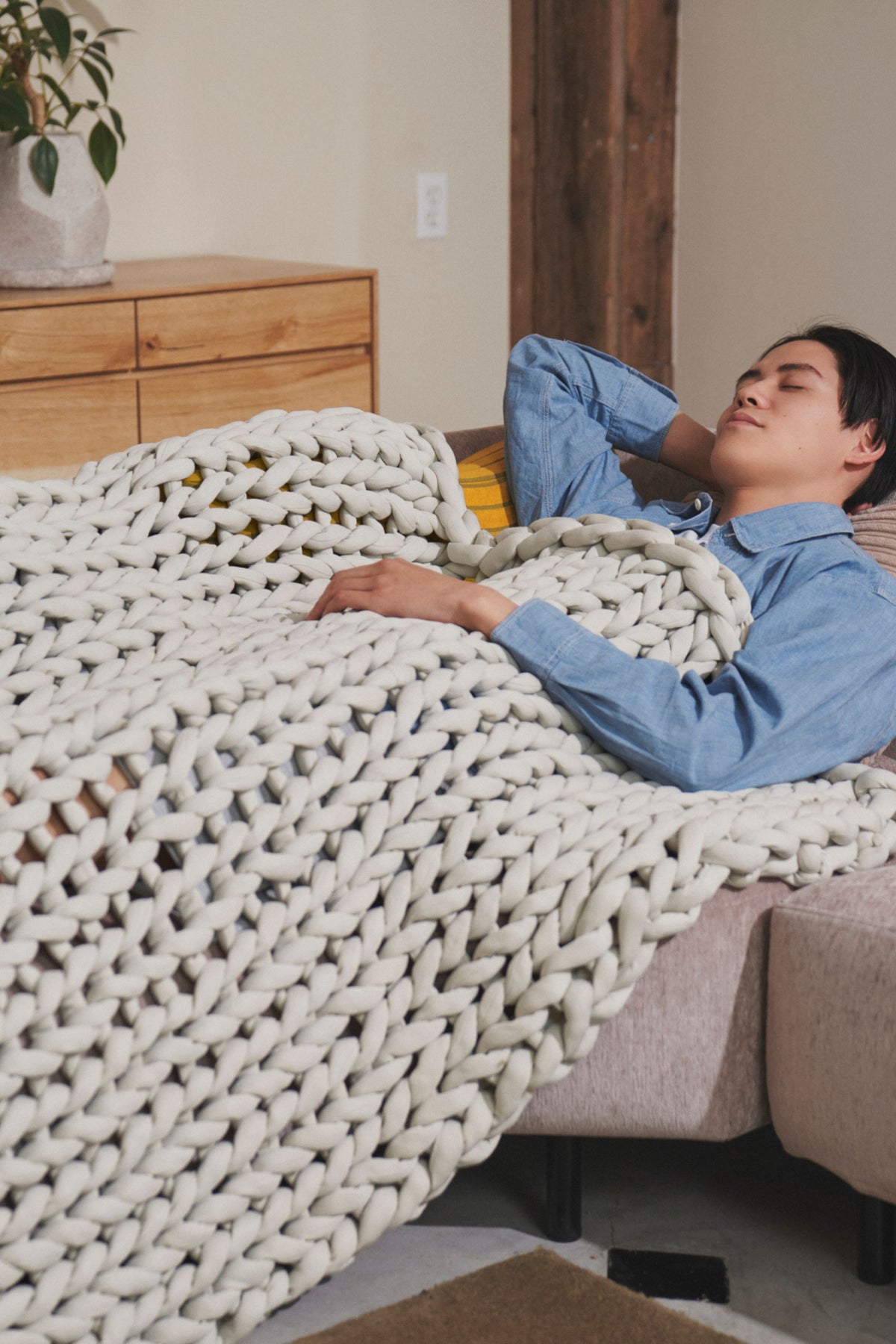 【コラボ商品】リカバリー加重ブランケットMUSUBI × JOURNAL STANDARD FURNITURE