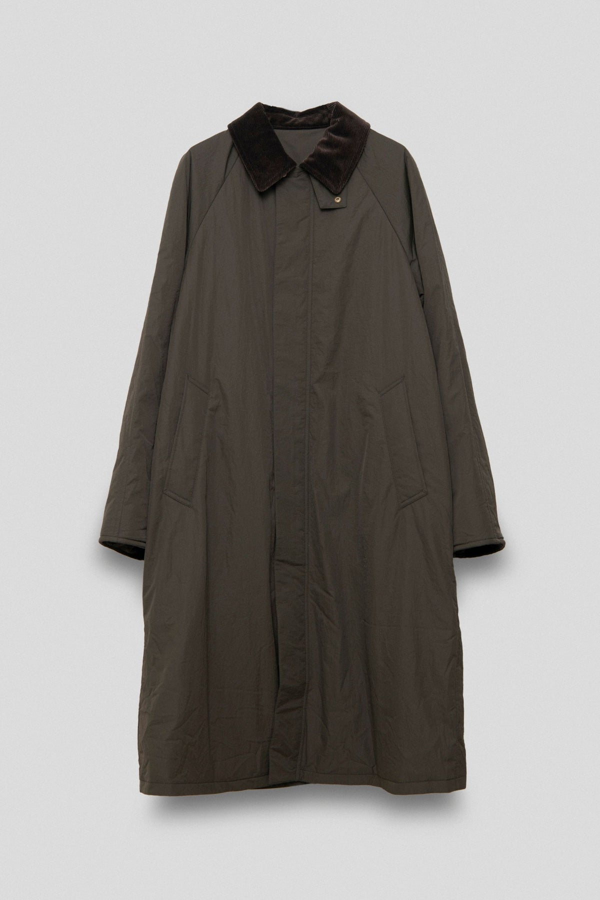 [New] コーデュロイカラーコート-Unisex-
