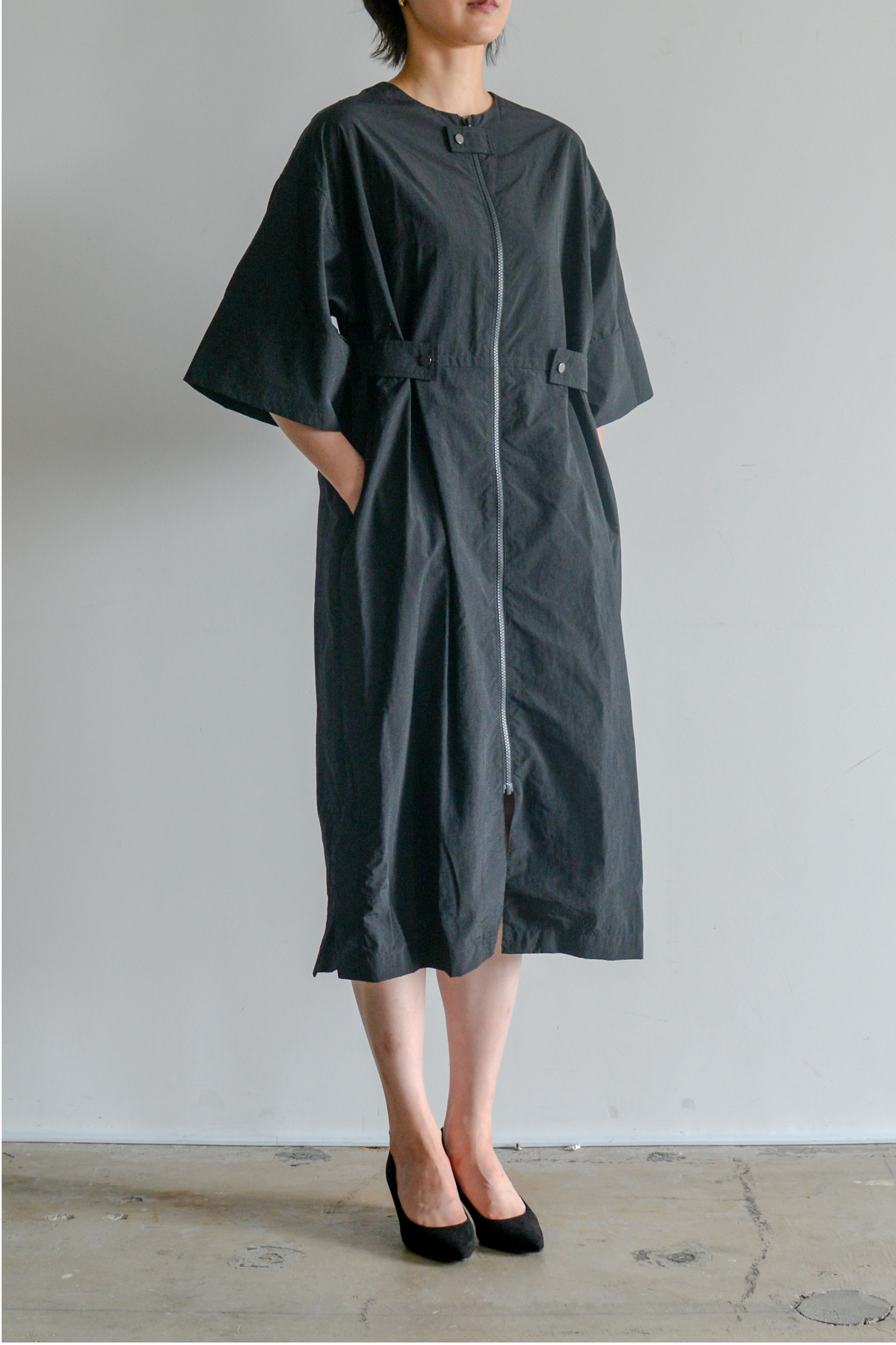 Gown Dress: Half Sleeve - Unisex 
