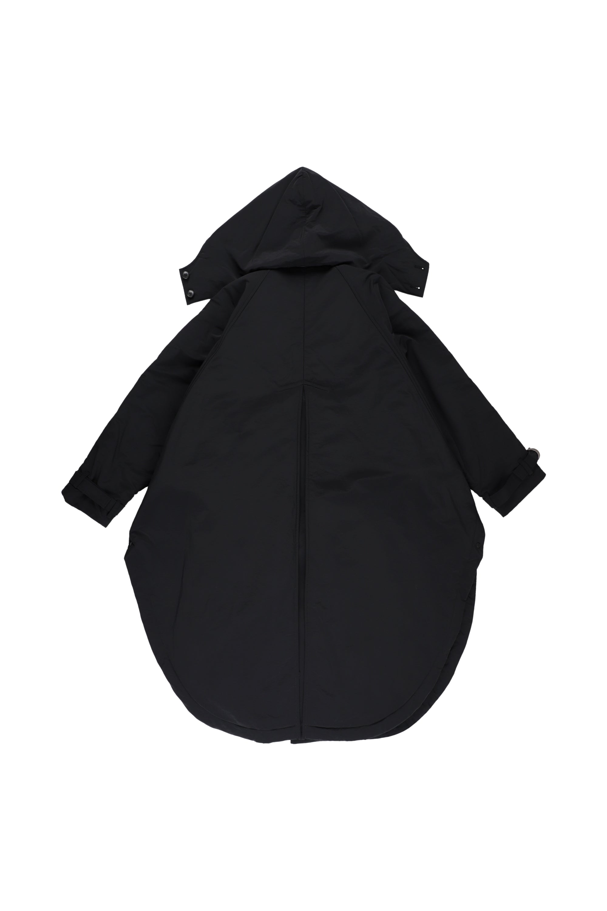Poncho coat (black)-Unisex 