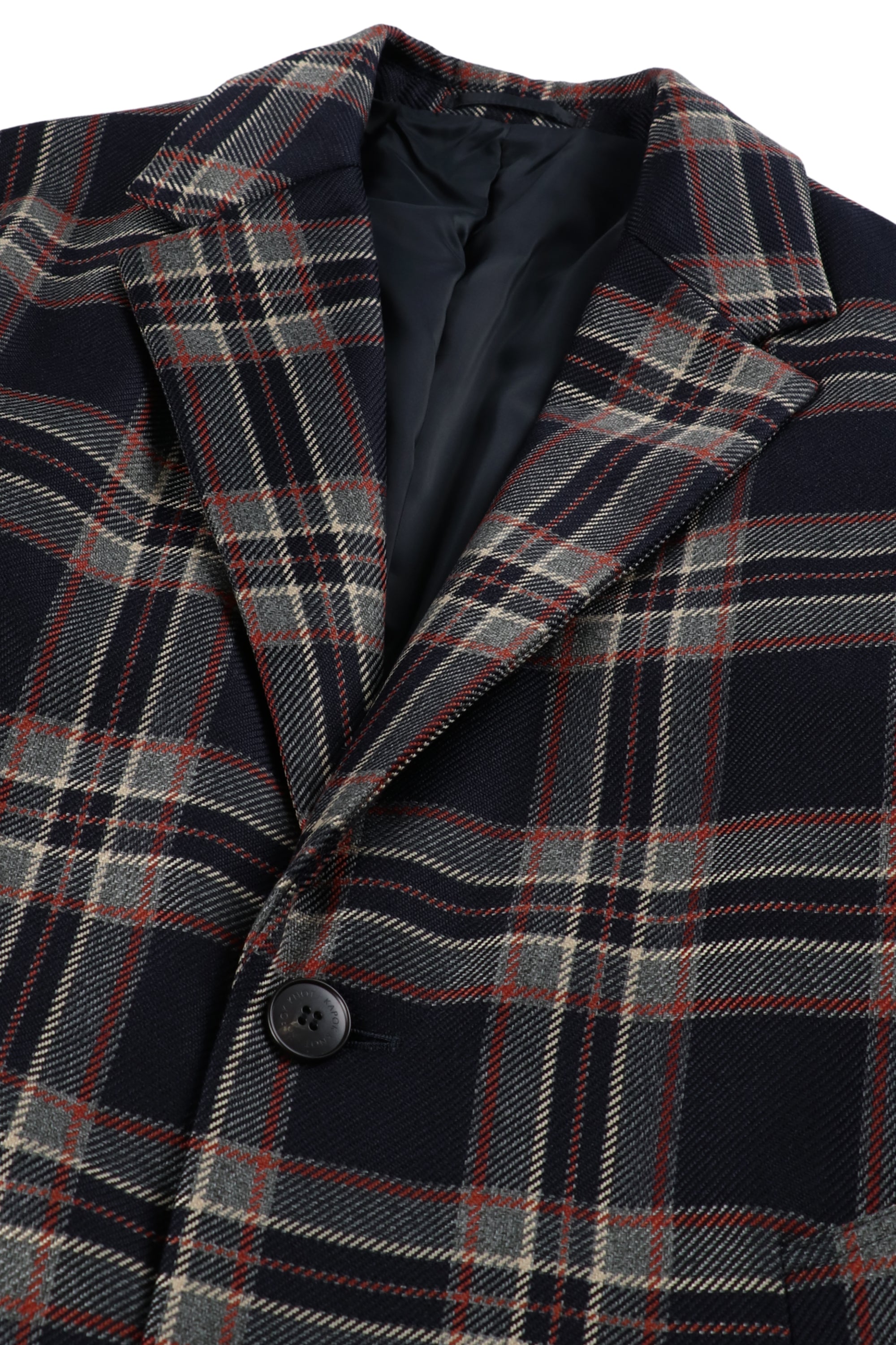 国産新品Check pattern chester coat ジャケット・アウター