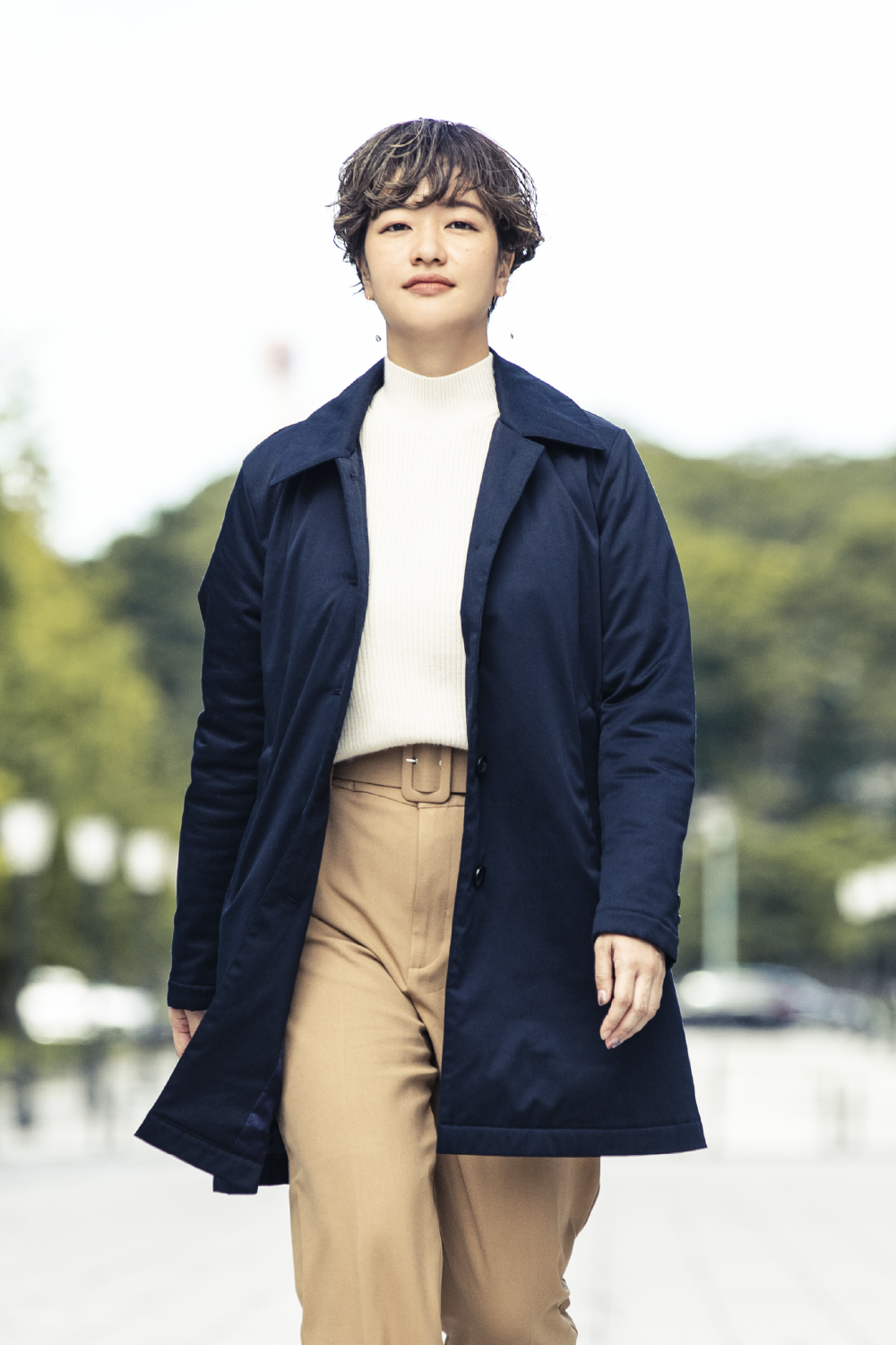 la favola ラファーボラ BALMACAAN COAT ステンカラー la favola ラファーボラ BALMACAAN COAT ステンカラー