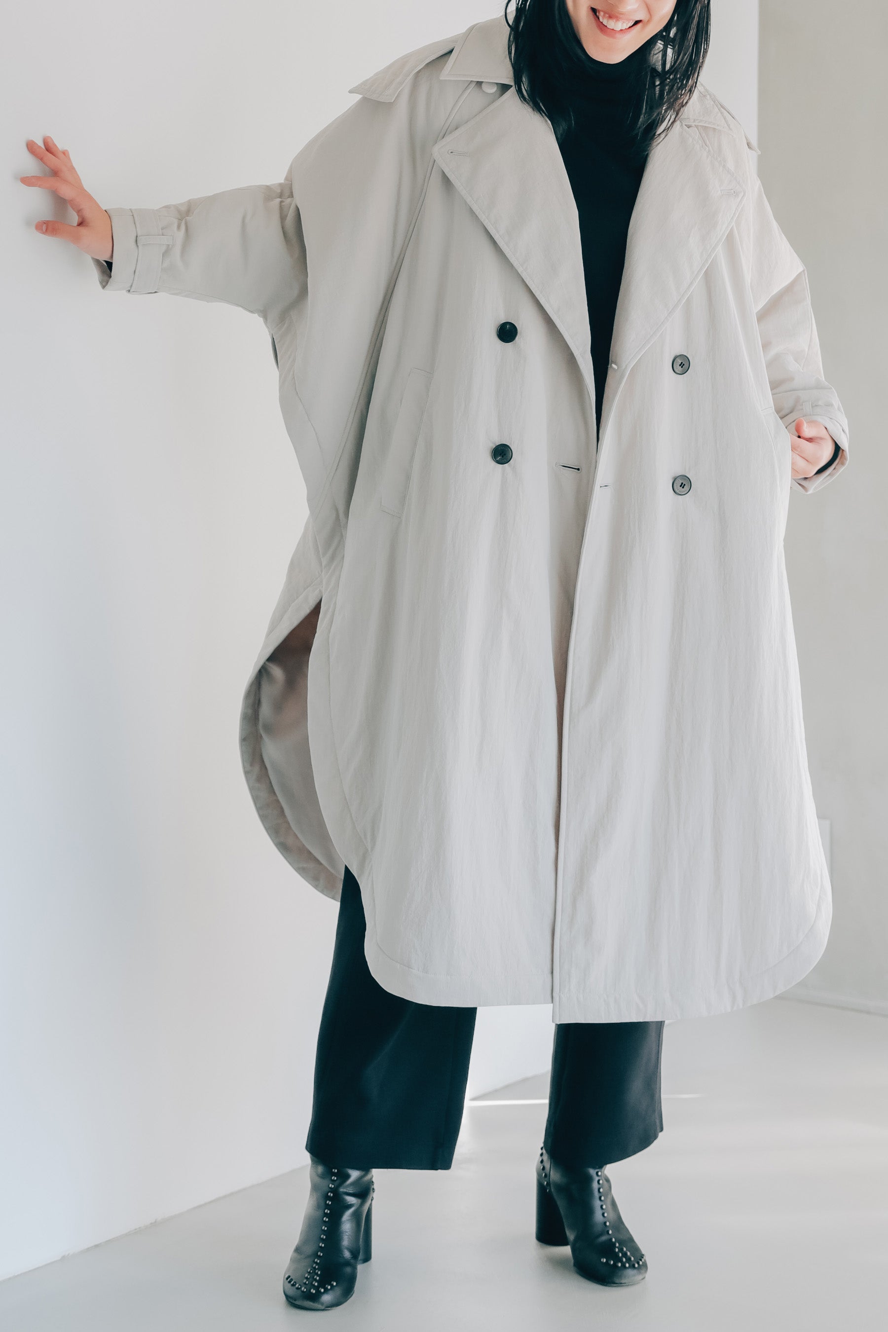 Poncho coat-Unisex